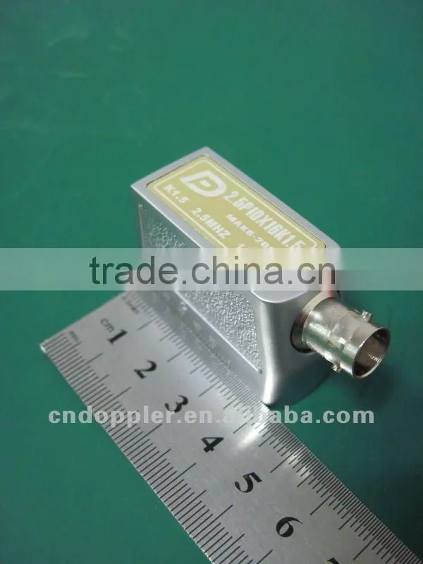 Angle beam probe