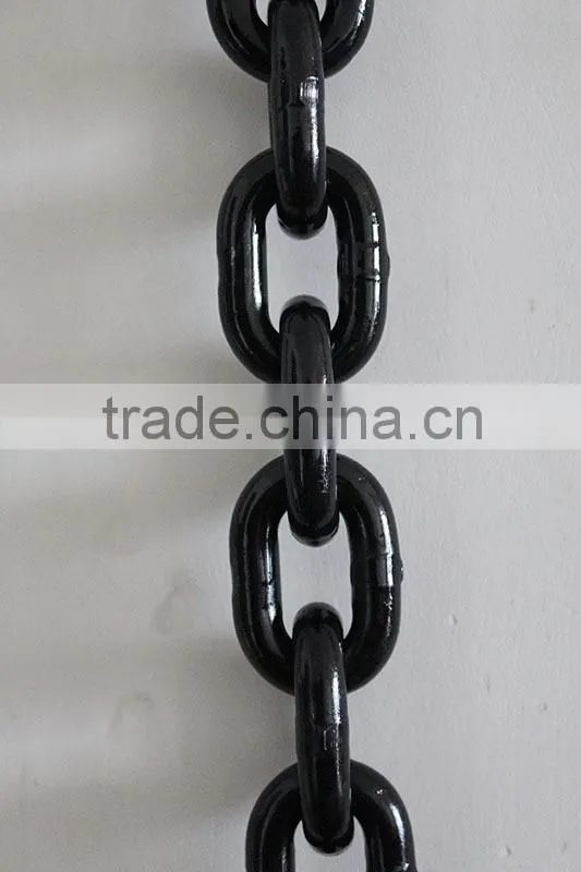 Grade 80 Black lifting chain popular in China