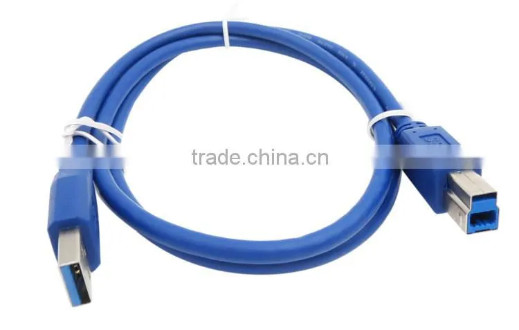 SLT 1.5M 5 Ft Superspeed USB 3.0 Type A to B Cable 5Gbps Gold Plated Printer Cable