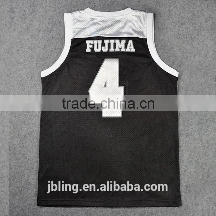 Custom Made Polyester Sublimated Basketball Uniform