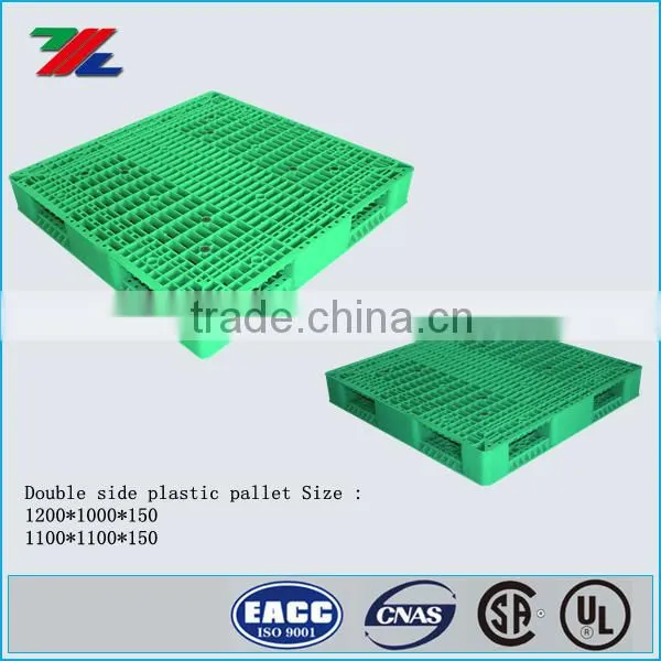 Heavy Duty Recycled Double Face PP/ HDPE Plastic Pallet