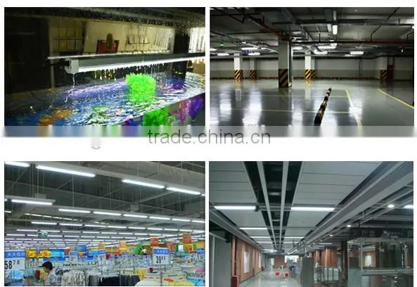 Promotional 36w 45w led tri-proof Epistar milk cover IP65 top sale japaness tubes warranty 3 years