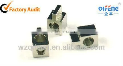 wire crimp terminal connector for stamping and wire connecting part