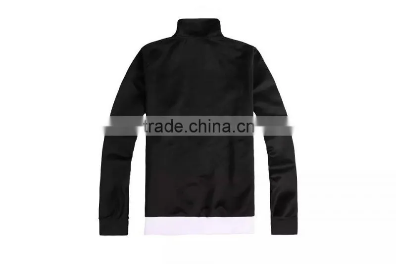Juventus Black Sports jacket wholesale mens softshell jacket