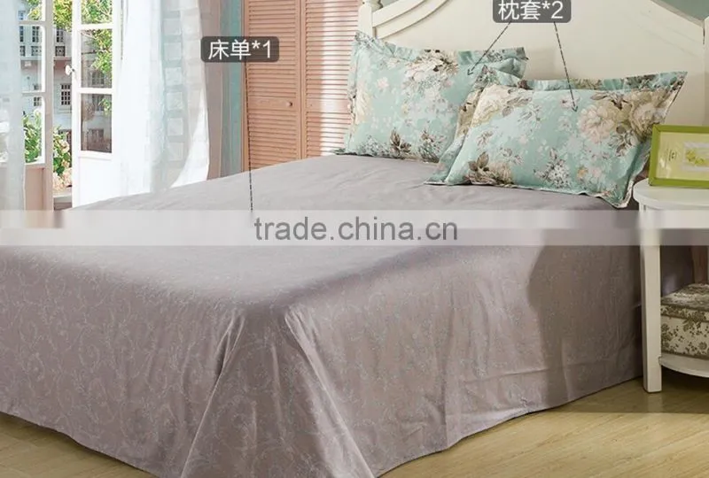 100% cotton flower style Bedding Set