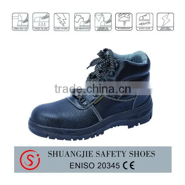 heave-duty industrial PU injection outdoor work safety boots