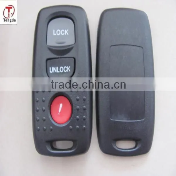 Tongda wholesales 3 button remote control for mazda