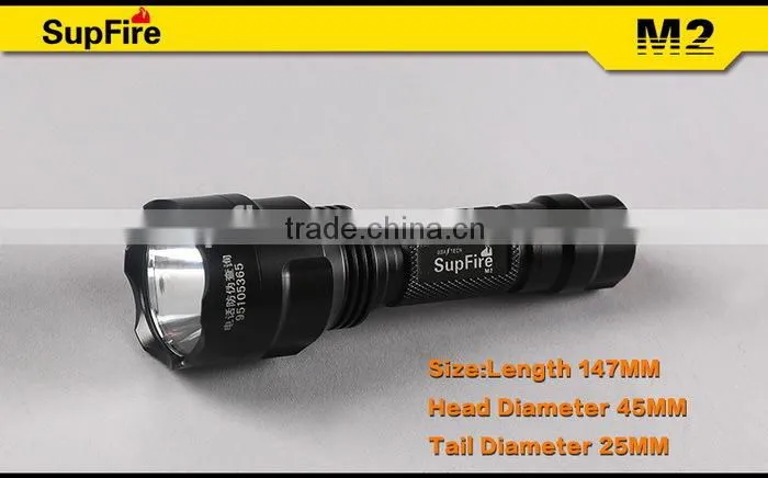 3w 3.7v camping outdoor 300 lumens rechargeable flashlight led