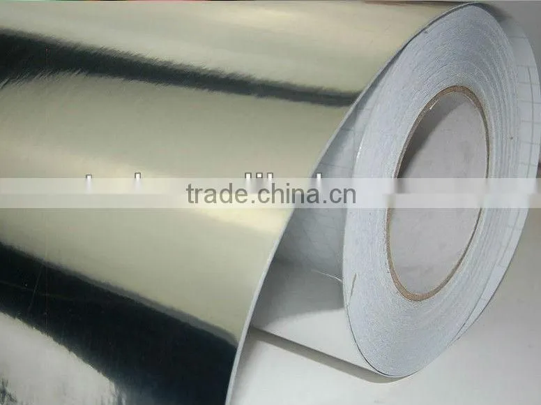Colored Chrome mirror Car Body Sticker,Chrome Stickers For Cars1.52*30m