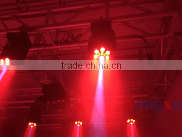 Wash Moving Head Light, 30W Spot with 6x8w LED Wash Moving Head, DJ Disco Led Wash Stage light