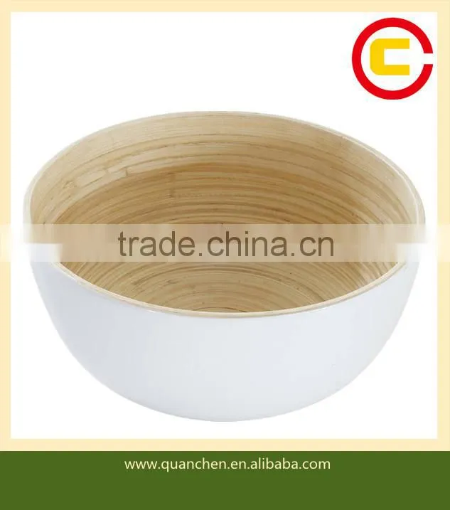 Hot sales lacquered bamboo bowl