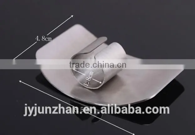Kitchen Stainless Steel chop safe finger guard , cutting guard , safe slice,teel Finger Hand Protector Guard