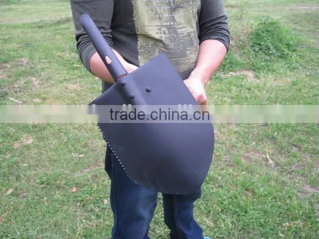 Camping garden portable multifunction folding pickaxe and shovel