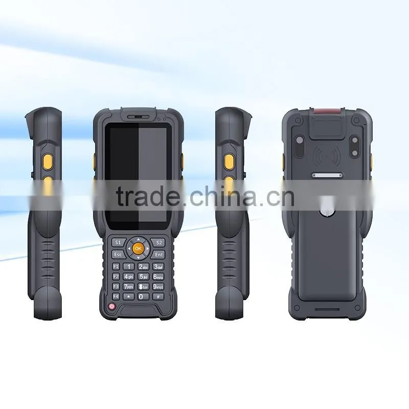 Clou android handheld barcode scanner with infrared, HF RFID, GPS