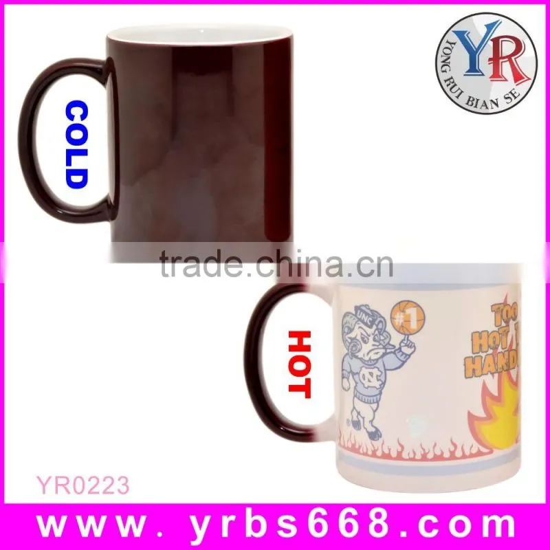 Factory direct sales Innovative products sublimation ceramic magic tea cup