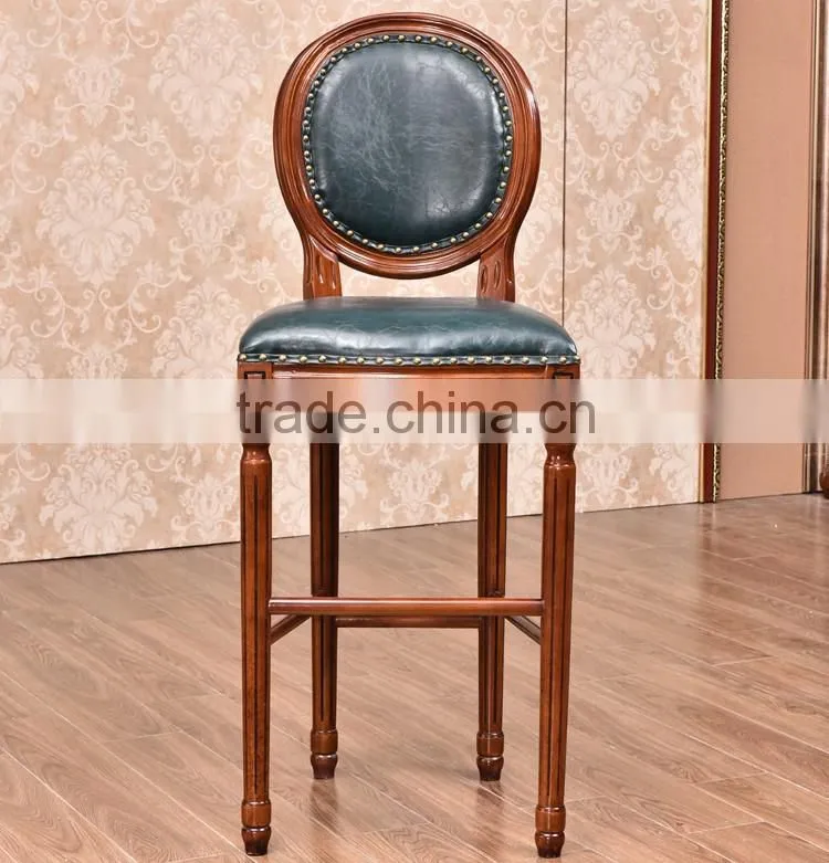 Best selling bar stool high chair modern bar chair in wood