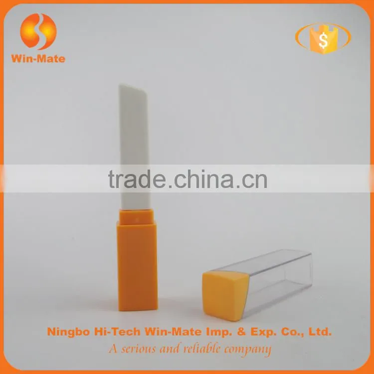 Hot sale cosmetic packaging colorful clear lipstick tube