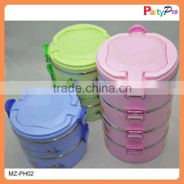 Best Selling Novelty Bento Kids Plastic Lunch Box