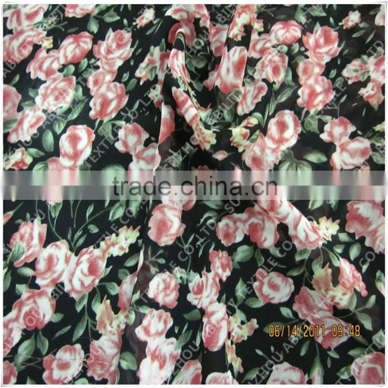Different Types Of Polyester Chiffon Fabric Prints