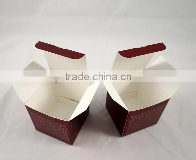 Red Custom skin care products packaging