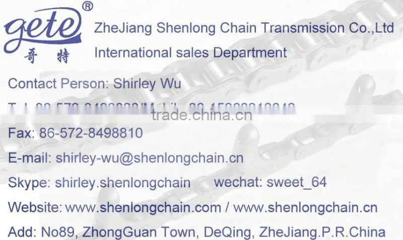 hollow pin conveyor chain Pitch 50mm with stright plate-3124-50HPF3