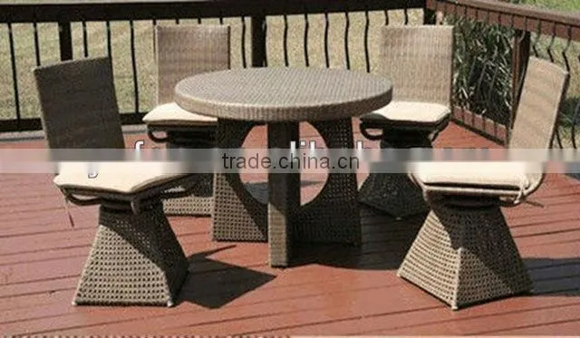 poly rattan furniture cafe chairs and tables