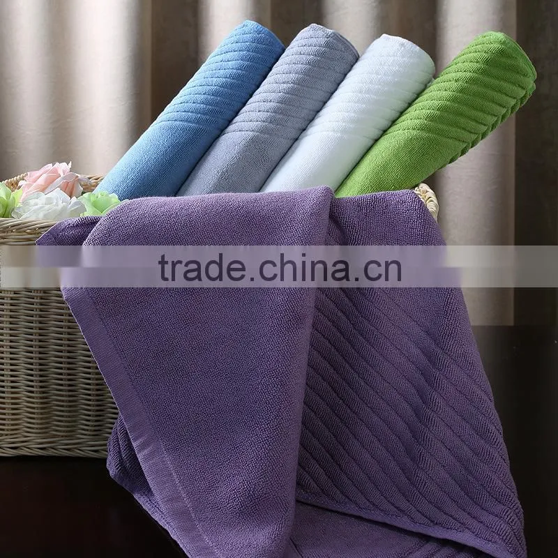 5 Star Hotel Use 32S White 100% Cotton Terry Towel Bath Mat