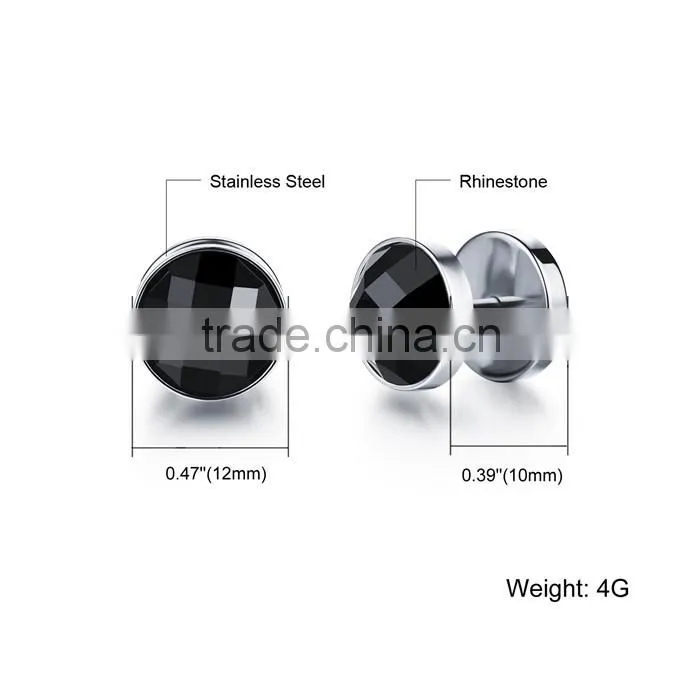 Latest wholesale 316L stainless steel new model stud earring