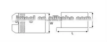 CE t5 electronic ballast for t5 circular fluorescent lamp