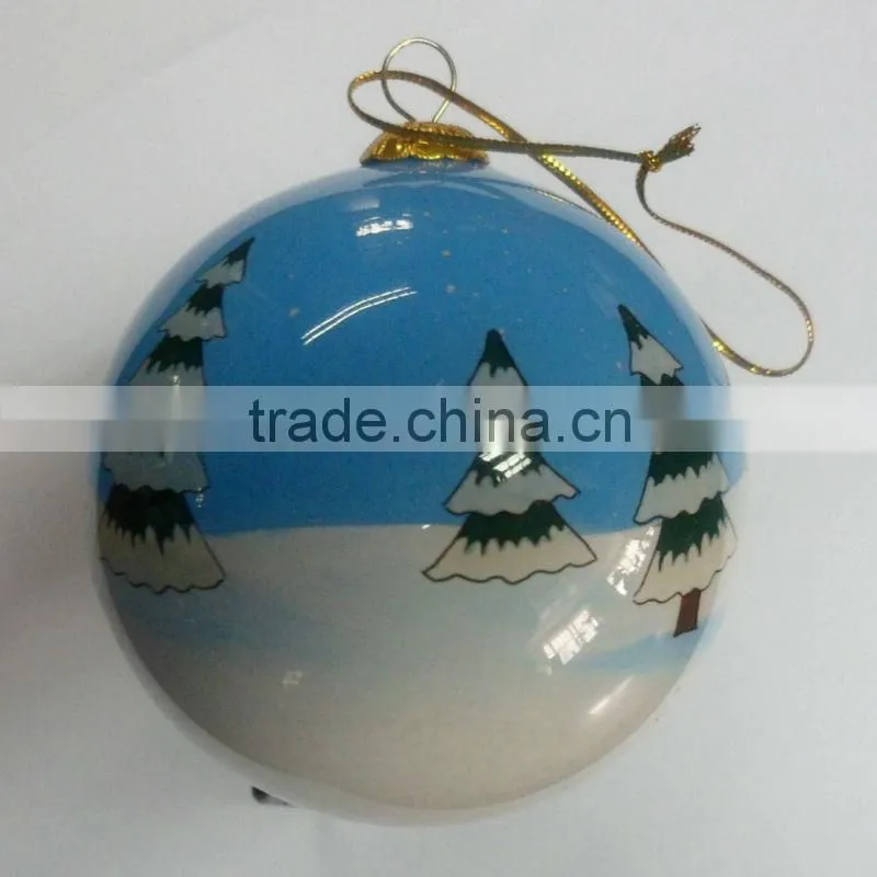 glass ornament ball for christmas decoration