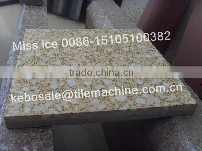 KB-125E/600 quick delivery Terrazzo tile making machine / terrazzo tile machine