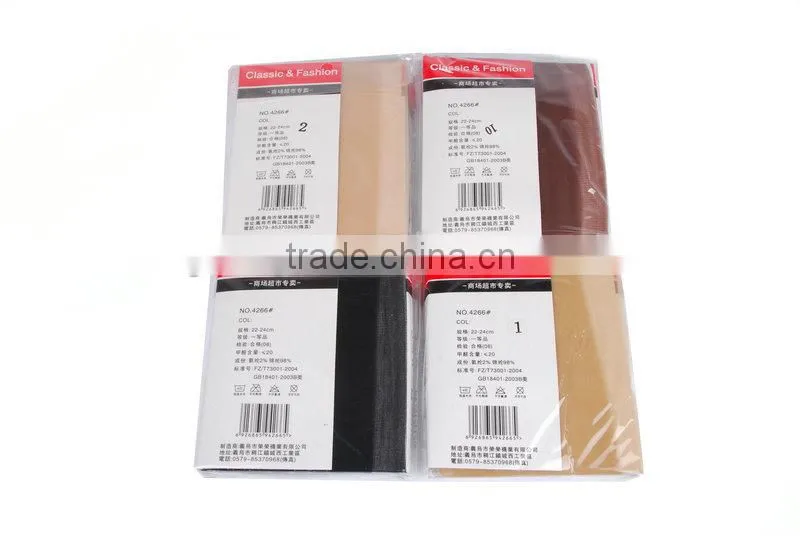 2015 new design transparent socks for women custom socks manufacturer 4266