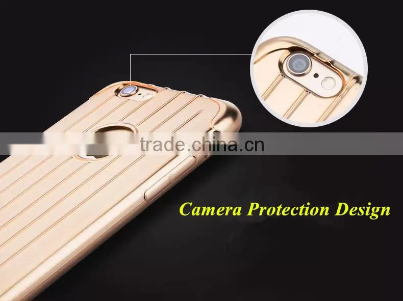For iphone 6/plus Style case cover, TOP Electroplating, Luggage TPU material special series