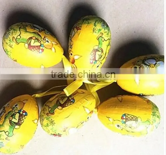 New 2016 Easter eggs colorful Different kinds Wooden eggs Different sizes easter eggs