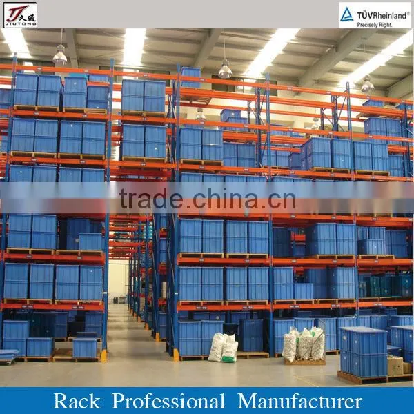 Popular Warehouse Storage Steel Pallet Rack, High Utilization Beam Rack