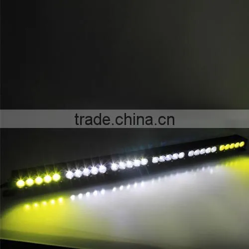 36 inch Amber/white led light bar LED traffic flasher led light bar alternating 150w strobe light bar