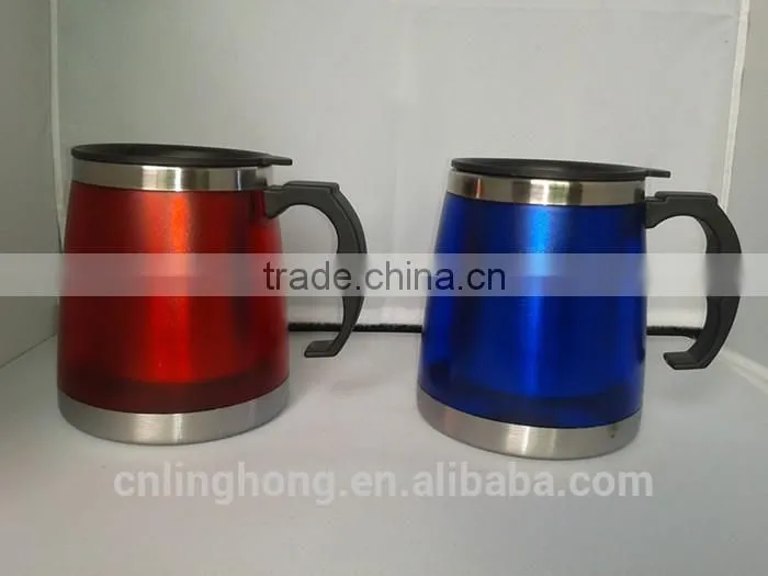 stainless steel auto mug