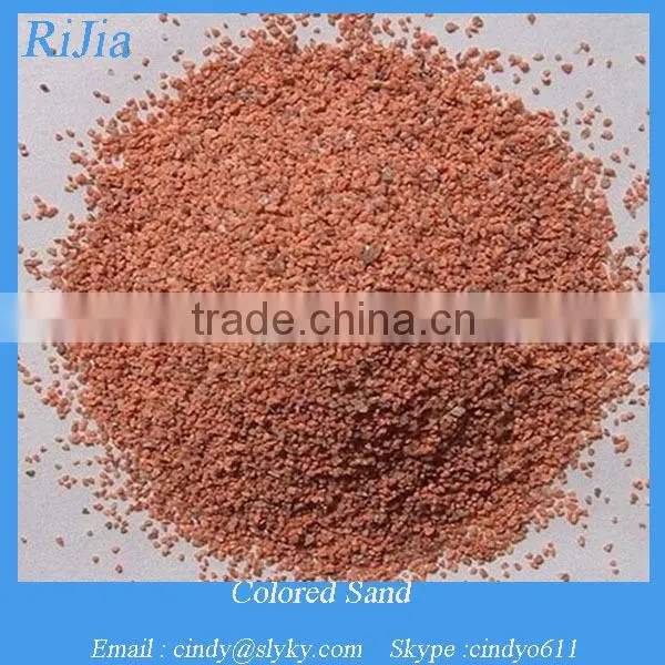 artificial colored sand for decoration
