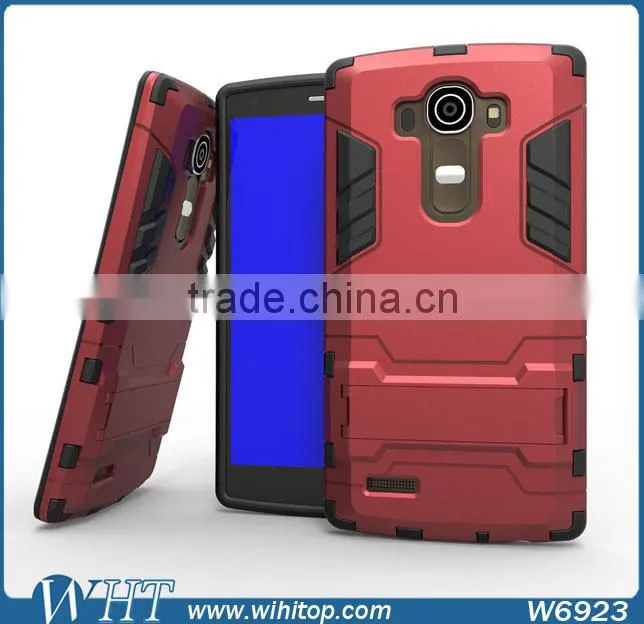 Heavy Duty Rugged Armor Case for LG G4 with Kickstand
