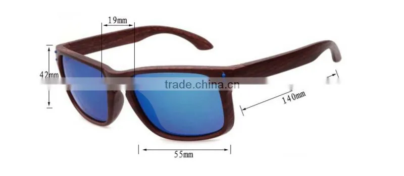 wood sunglasses with polarized lenses