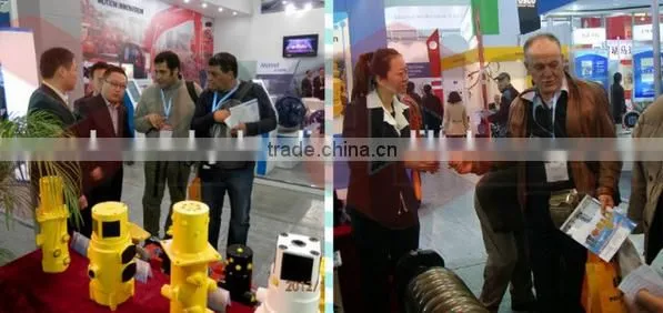 Air driven hydraulic down the hole hammer drilling rig machine