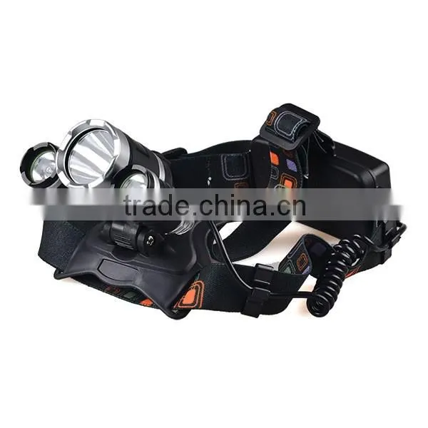 Camping Lantern Flashlight Type 4 Mode 1800 lumens Zoomable Headlamp