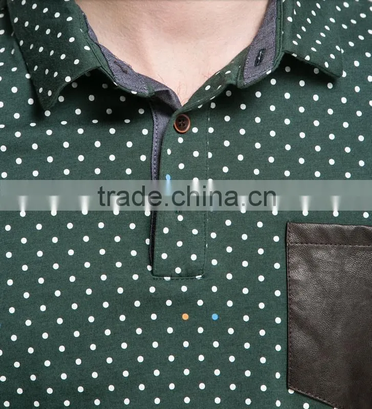 custom mens quick dry t-shirts china spot pure cotton moisture transfer leisure polo shirts