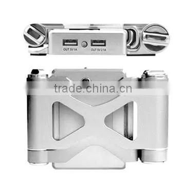 Big capacity foldable powerbank with holder
