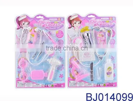 Happy kids toy high quality plastic nurse kit doctor medical kit