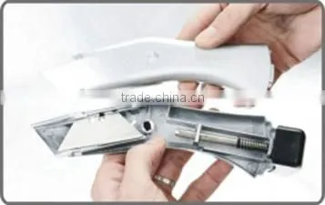 tool cutter Trapezoid blade Zinc alloy Retractable safety knife carpet cutter