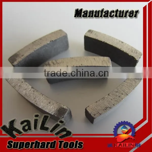 Diameter 102mm diamond core segment for concrete