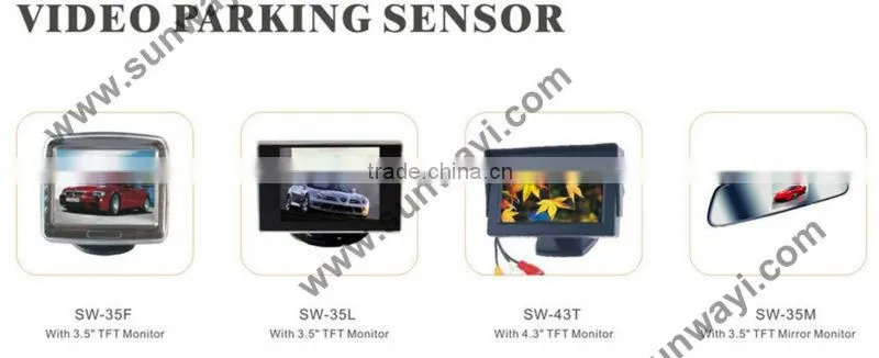 Car Bluetooth Rearview Mirror with Vehicle Detection Sensor,Auto Accessory