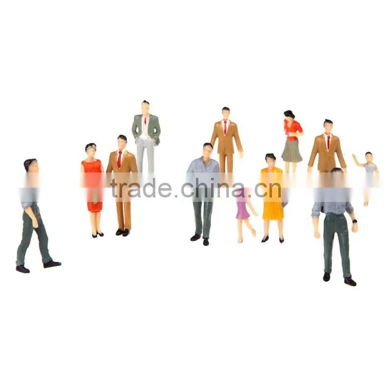 Architecture model maker color plastic figure f1/25 new figures