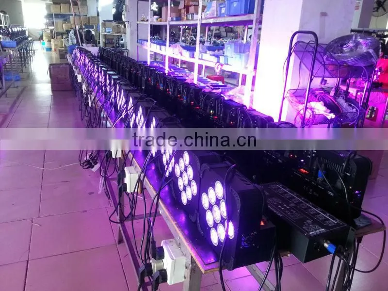 High power Wireless DMX Led Par 64 12*15W RGBWAUV 6in1 Led Par 64